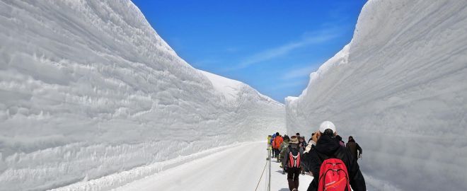 壯麗雪壁絕美奇景：立山黑部